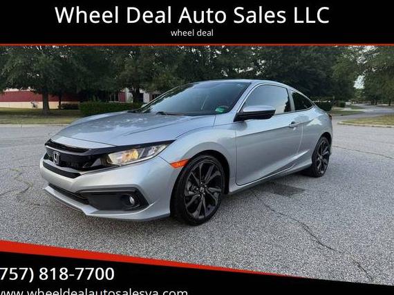 HONDA CIVIC 2020 2HGFC4B89LH300648 image