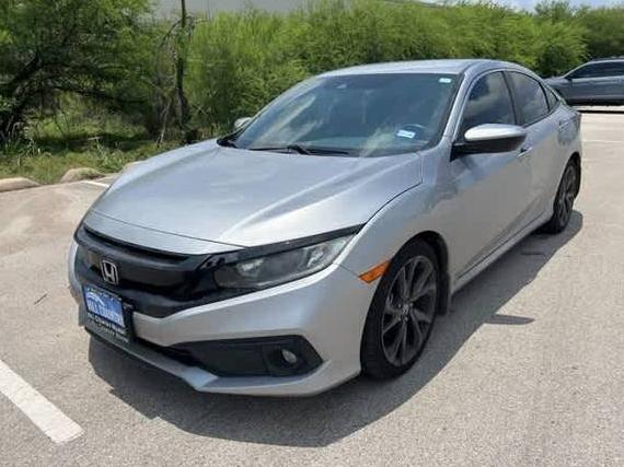 HONDA CIVIC 2020 19XFC2F81LE007609 image