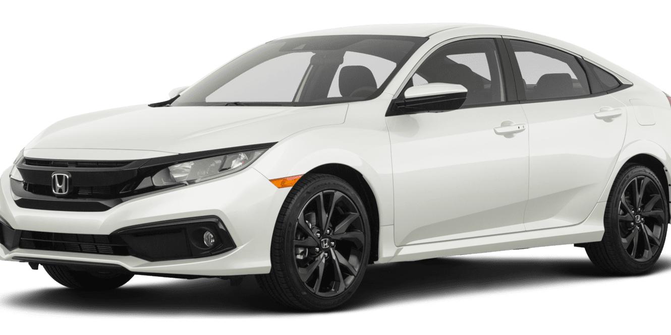 HONDA CIVIC 2020 2HGFC2F82LH598362 image