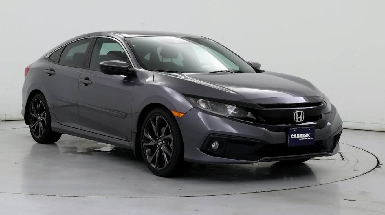 HONDA CIVIC 2020 19XFC2F84LE015803 image