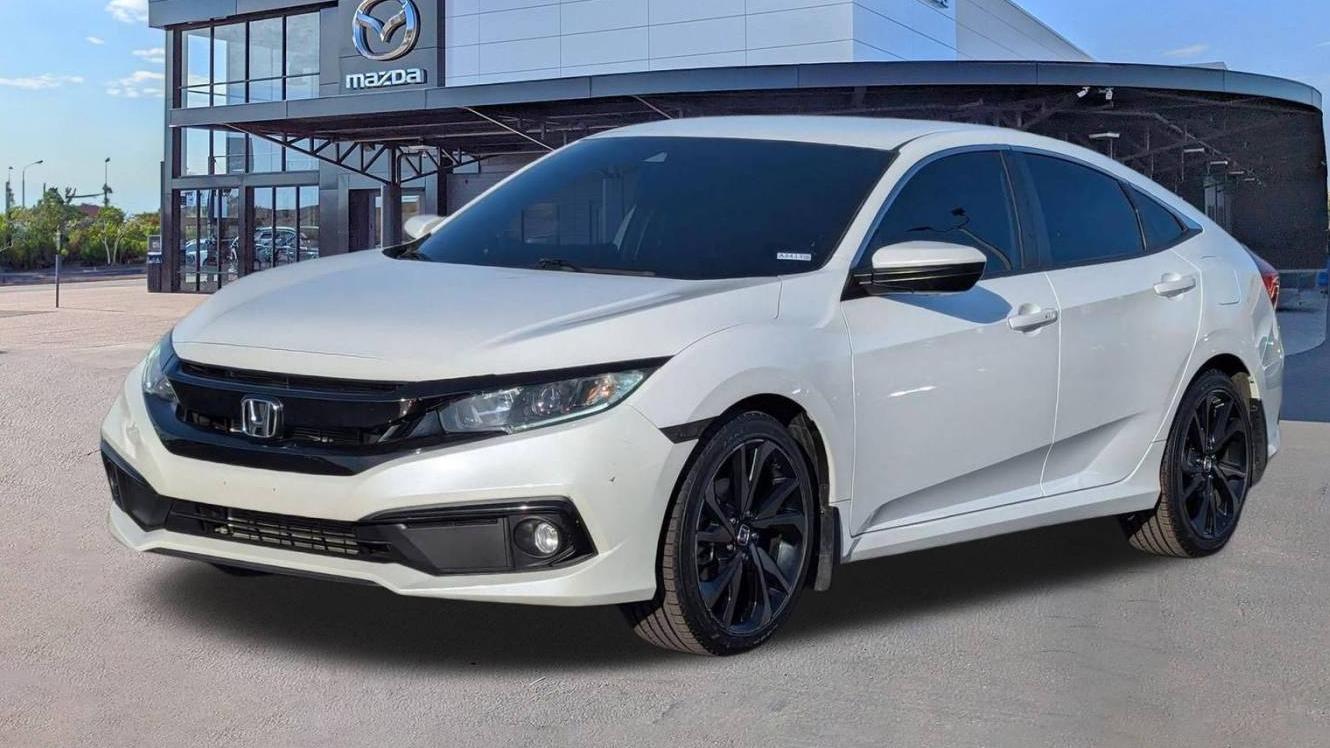 HONDA CIVIC 2020 2HGFC2F81LH577227 image