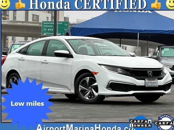 HONDA CIVIC 2020 2HGFC2F68LH536771 image