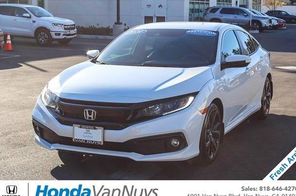 HONDA CIVIC 2020 19XFC2F80LE003535 image