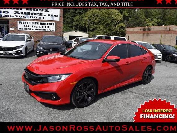HONDA CIVIC 2020 2HGFC2E88LH597038 image HONDA CIVIC 2020 2HGFC2E88LH597038 image