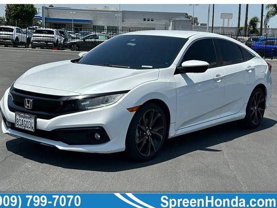 HONDA CIVIC 2020 19XFC2F84LE207528 image