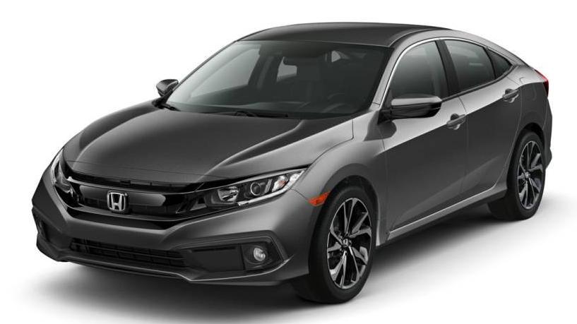 HONDA CIVIC 2020 19XFC2F88LE028537 image