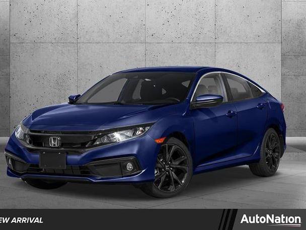 HONDA CIVIC 2020 2HGFC2F80LH601081 image