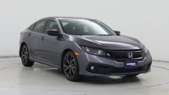 HONDA CIVIC 2020 2HGFC2F86LH571987 image