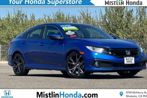 HONDA CIVIC 2020 2HGFC2F81LH554465 image