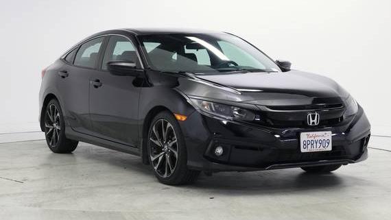 HONDA CIVIC 2020 2HGFC2F83LH529700 image