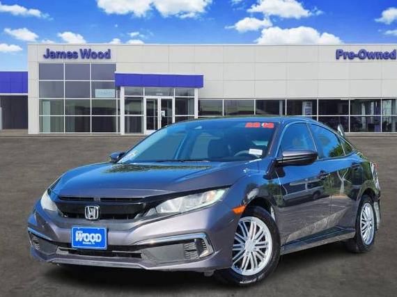 HONDA CIVIC 2020 19XFC2F6XLE027291 image