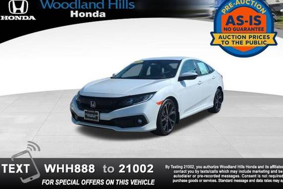 HONDA CIVIC 2020 2HGFC2F84LH569588 image