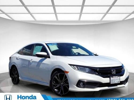HONDA CIVIC 2020 2HGFC2F82LH553020 image
