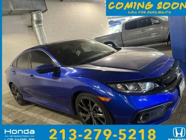 HONDA CIVIC 2020 2HGFC2F88LH545939 image