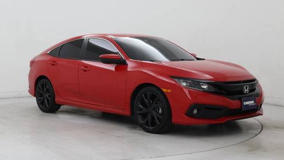 HONDA CIVIC 2020 2HGFC2F85LH581474 image