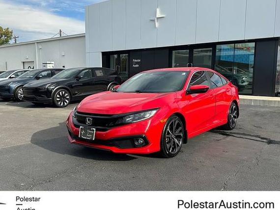 HONDA CIVIC 2020 2HGFC2F83LH520124 image