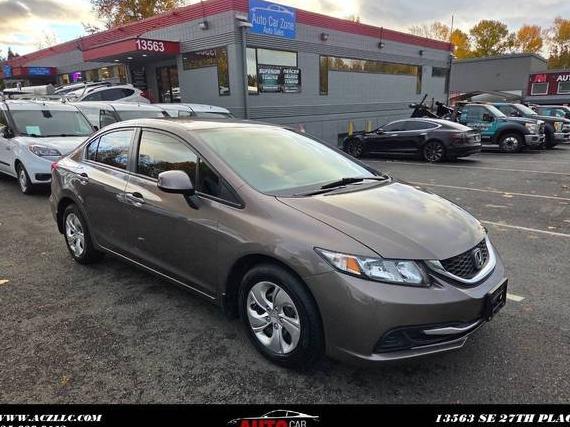 HONDA CIVIC 2013 19XFB2F50DE294614 image