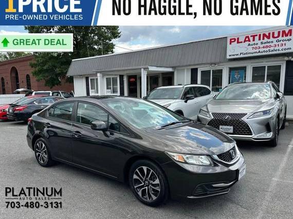 HONDA CIVIC 2013 19XFB2F84DE067601 image