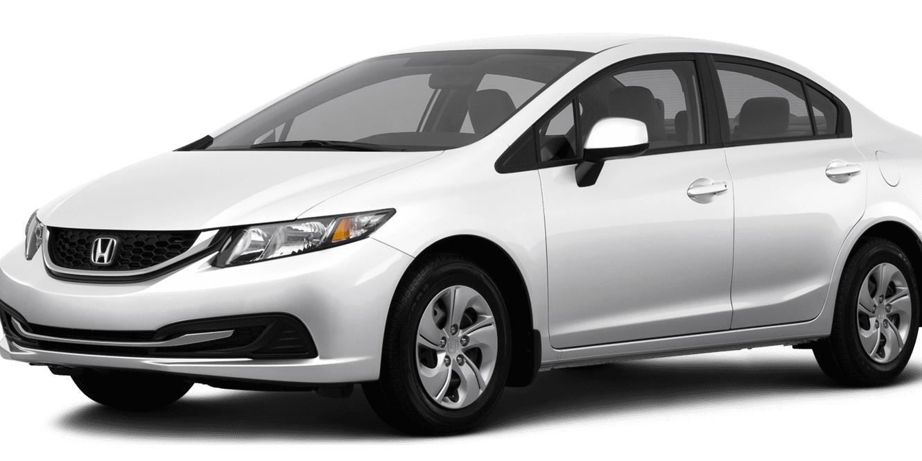 HONDA CIVIC 2013 19XFB2E5XDE072132 image