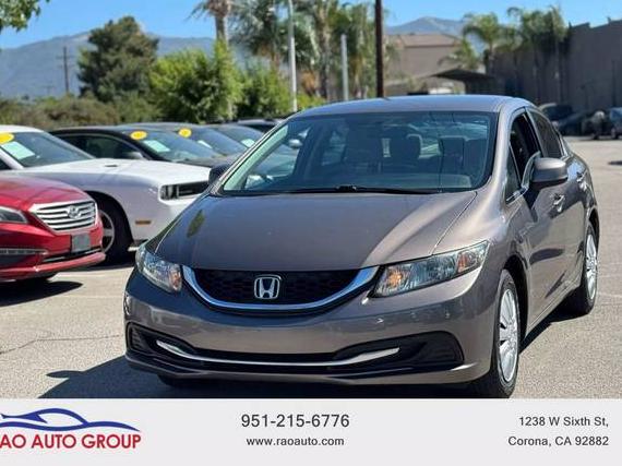 HONDA CIVIC 2013 19XFB2F51DE274128 image