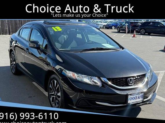 HONDA CIVIC 2013 19XFB2F81DE282191 image
