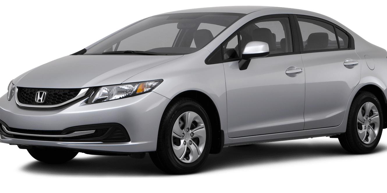 HONDA CIVIC 2013 2HGFB2F51DH536557 image