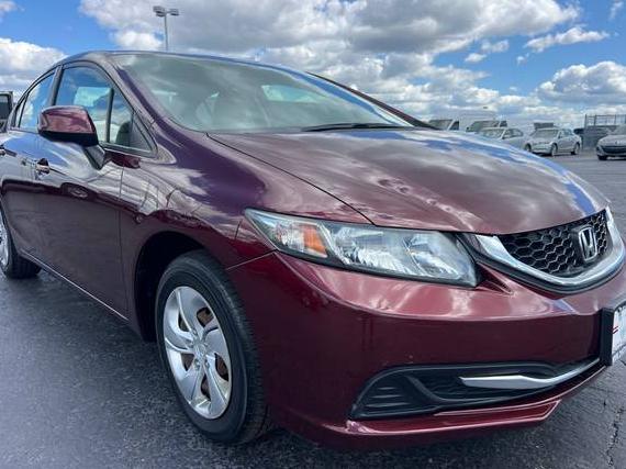 HONDA CIVIC 2013 19XFB2F52DE080126 image