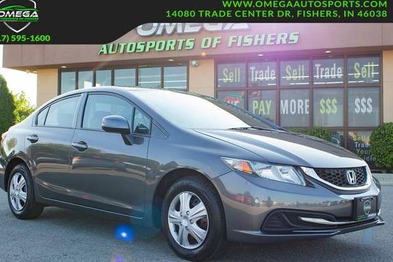 HONDA CIVIC 2013 2HGFB2F54DH522250 image