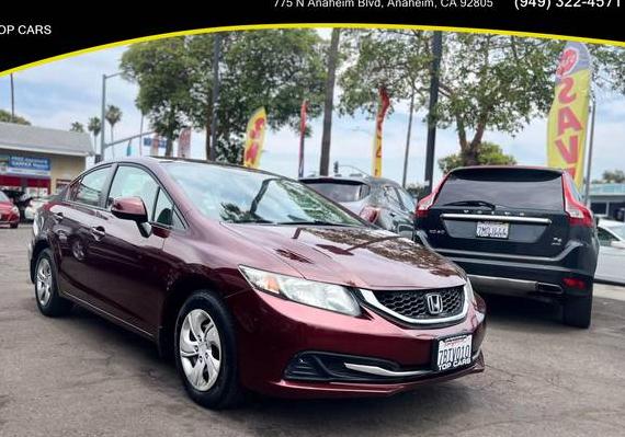 HONDA CIVIC 2013 19XFB2F57DE277521 image