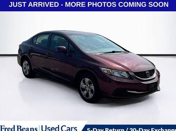HONDA CIVIC 2013 19XFB2F5XDE260793 image