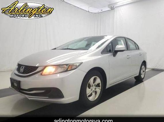 HONDA CIVIC 2013 2HGFB2F50DH591341 image