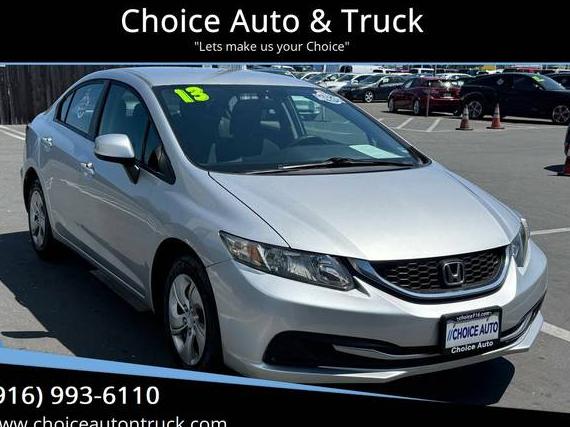 HONDA CIVIC 2013 19XFB2F50DE291129 image