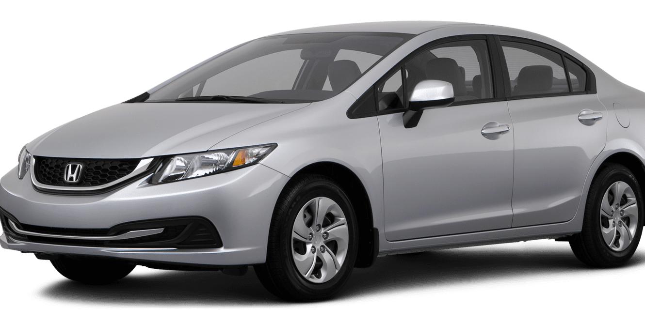 HONDA CIVIC 2013 2HGFB2F5XDH593081 image