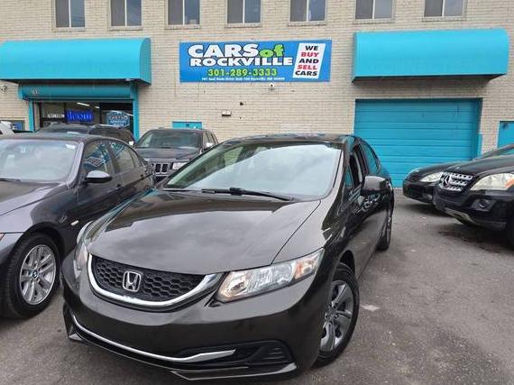 HONDA CIVIC 2013 19XFB2F58DE201998 image