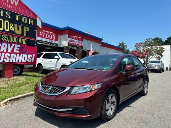 HONDA CIVIC 2013 19XFB2F56DE278434 image