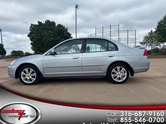 HONDA CIVIC 2001 1HGES25731L014901 image