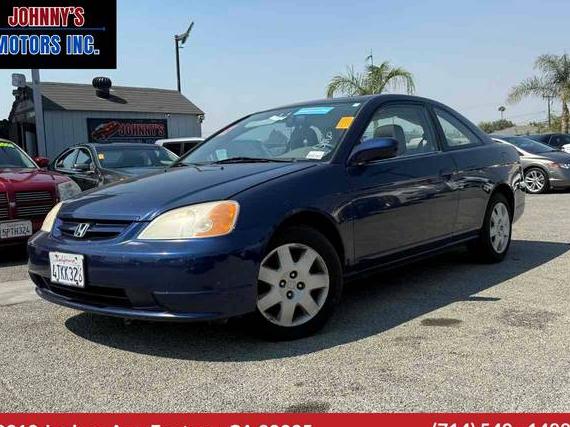 HONDA CIVIC 2001 1HGEM22901L070455 image