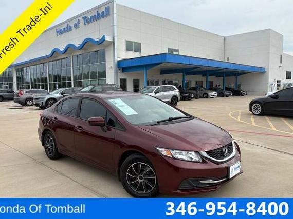 HONDA CIVIC 2014 19XFB2F58EE025892 image