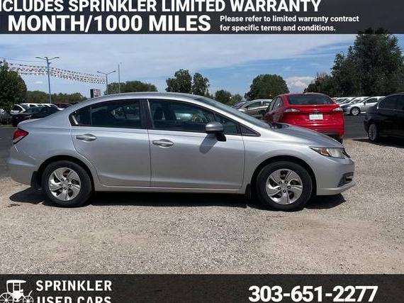 HONDA CIVIC 2014 19XFB2F51EE041819 image