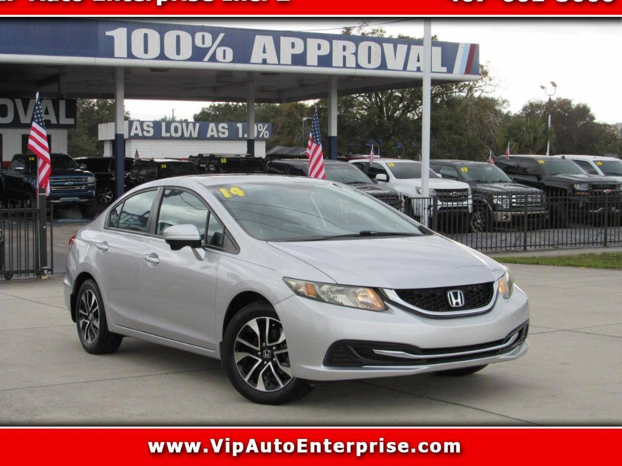 HONDA CIVIC 2014 19XFB2F81EE051017 image