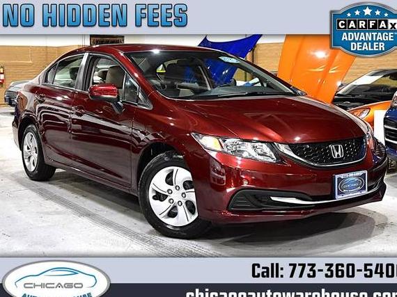 HONDA CIVIC 2014 2HGFB2F55EH528365 image