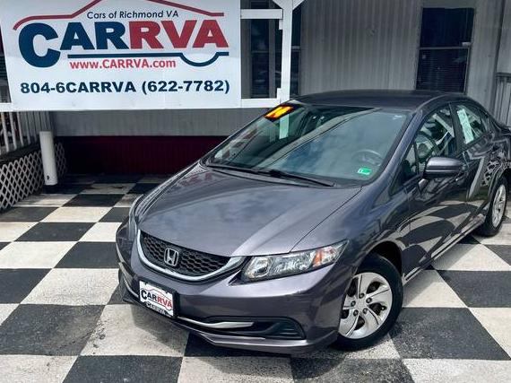 HONDA CIVIC 2014 2HGFB2F55EH545859 image