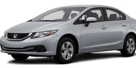 HONDA CIVIC 2014 2HGFB2F5XEH550393 image