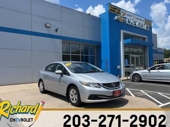 HONDA CIVIC 2014 2HGFB2F53EH525755 image