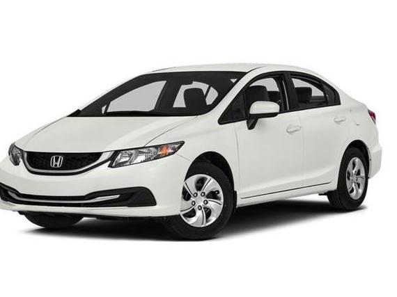 HONDA CIVIC 2014 2HGFB2F57EH535205 image