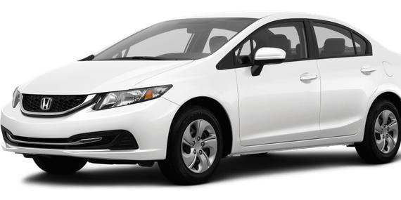 HONDA CIVIC 2014 2HGFB2F5XEH529477 image