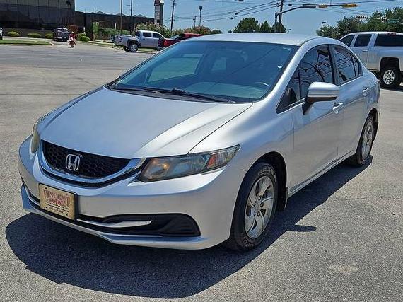 HONDA CIVIC 2014 2HGFB2F51EH501485 image