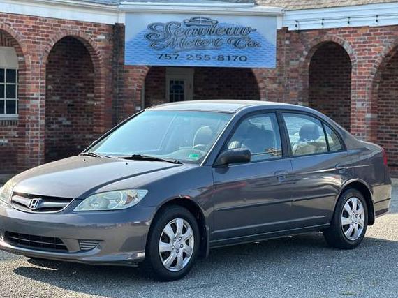 HONDA CIVIC 2005 2HGES16585H628479 image
