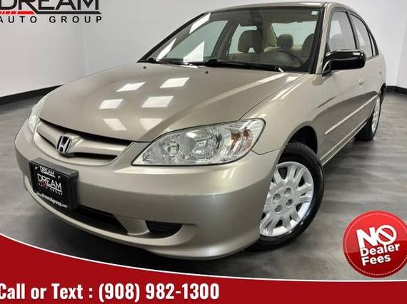 HONDA CIVIC 2005 2HGES16585H553265 image