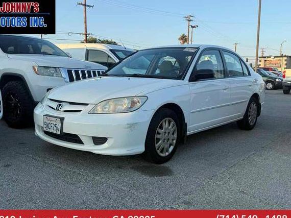 HONDA CIVIC 2005 1HGES16515L017048 image